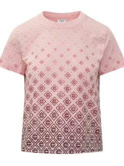 T-shirt with Monogram Print