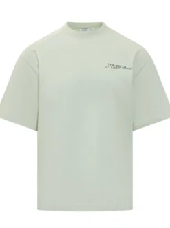 T-shirt with Printed Logo