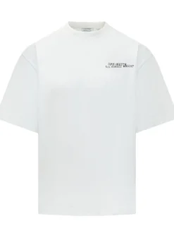 T-shirt with Printed Logo