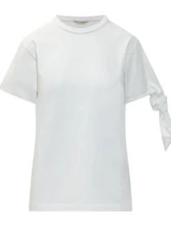 T-shirt with Sleeve Knot