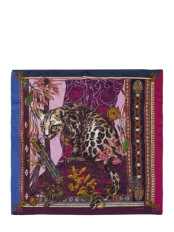 Turandot Scarf with Animal Print