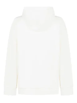 Versace Kids White Hoodie with Printed Logo