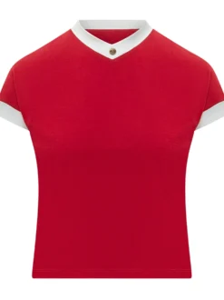 Vintage Contrast Trim T-Shirt