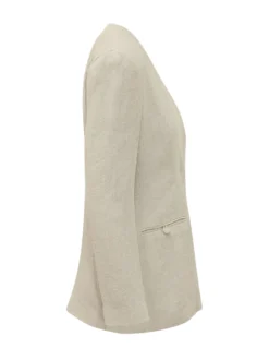 V Neck Blazer with Pockets