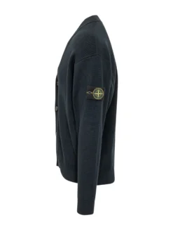 V-Neck Buttoned Cardigan