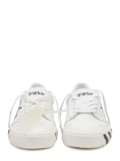 Vulcanized Sneakers with Laces and Print
