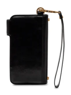 Wallet Long Leather with Wrist Strap