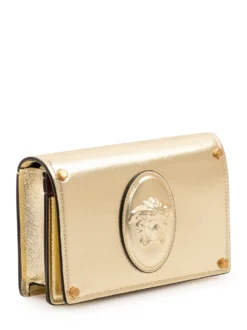 Wallet with Embossed Medallion