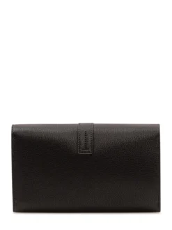 Wallet with Flap and Strap