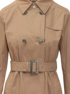 Waterproof Trench Coat with Belt