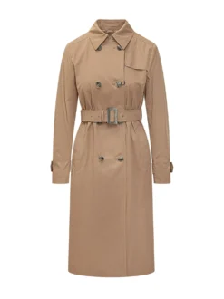 Waterproof Trench Coat with Belt
