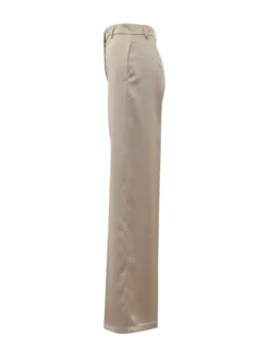 Wide Leg Creased Pants