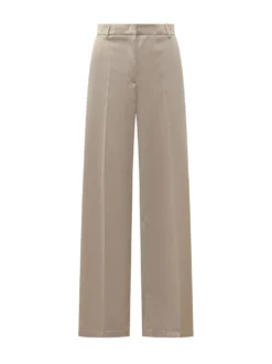 Wide Leg Creased Pants