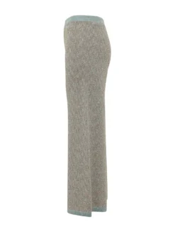 Wide Leg Cropped Trousers
