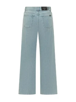 Wide Leg Jeans with Five Pockets