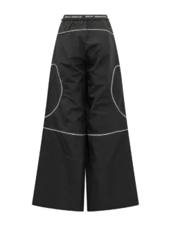 Wide Leg Logoband Track Pants