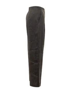 Wide Leg Long Trousers with Structured Waist