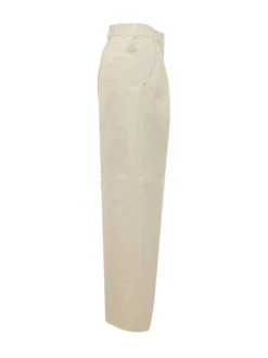 Wide-leg Tailored Trousers