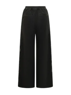 Wide Leg Trousers with Elastic Waist