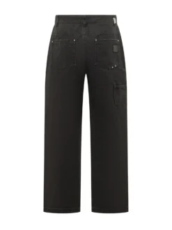 Worker Pants with Patch Pockets