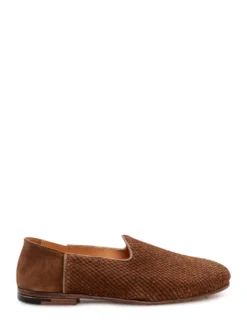 Woven Leather Loafers