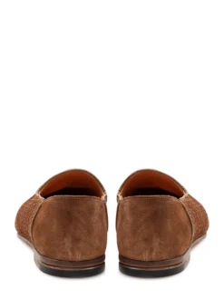 Woven Leather Loafers
