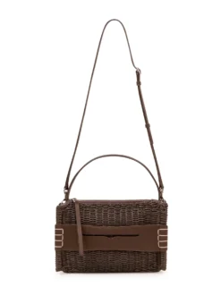 Woven Loafer Bag with Handle