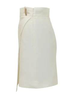 Wrap mini skirt