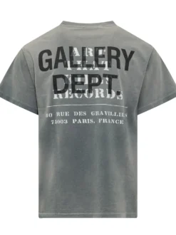 40-Year T-shirt with Chest Graphic Print