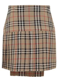 Zoe Check Mini Skirt